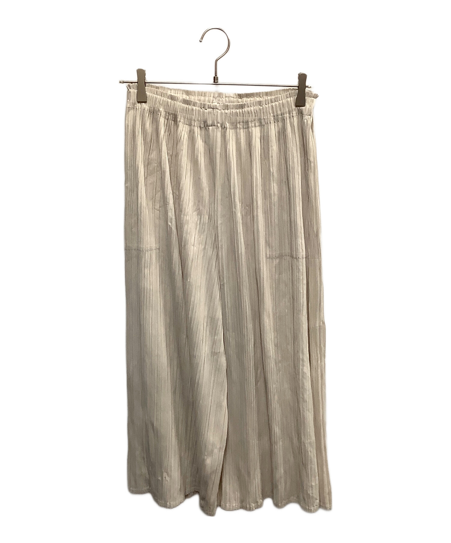 【美品】PLEATS PLEASE プリーツパンツ　ライトベージュ 中古・古着通販】PLEATS PLEASE (プリーツプリーズ) PLEATS PLEASE