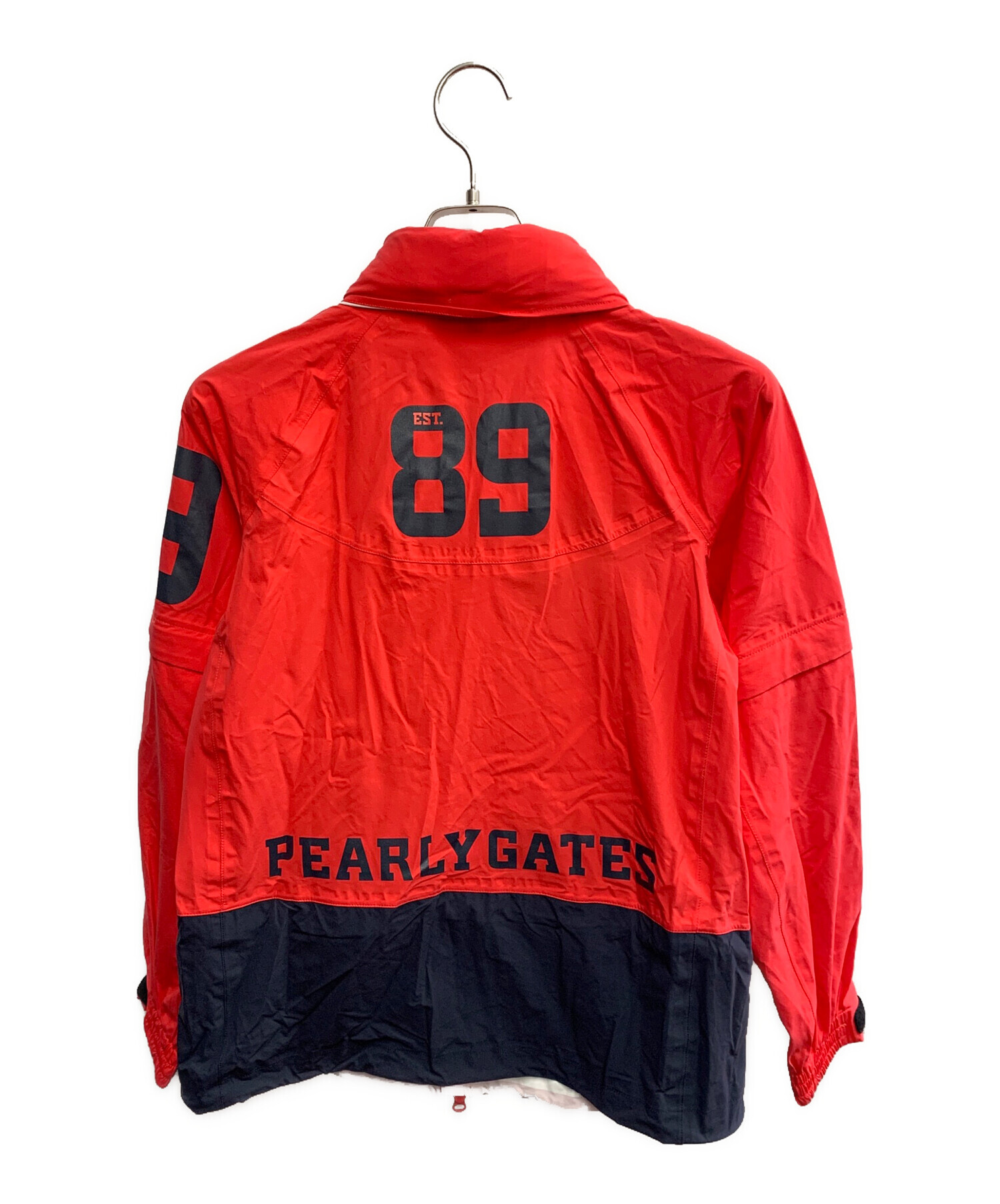 PEARLY GATES 長袖ジャケット サイズ4 レッド 中古・古着通販】PEARLY GATES (パーリーゲイツ) PEARLY GATES レッド