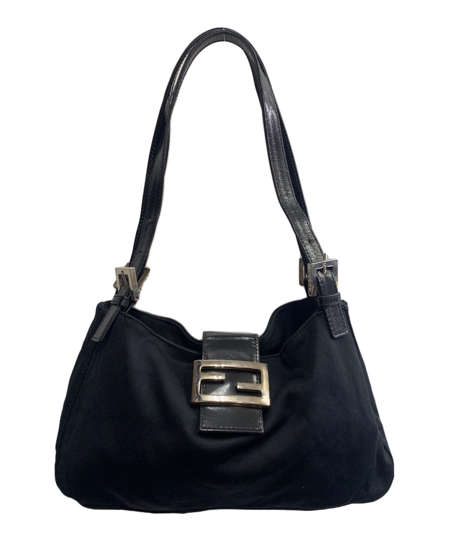 【misa♡】FENDI マンマバケット 黒 スウェード ジャンク品 中古・古着通販】FENDI (フェンディ) FENDI マンマバケット ブラック