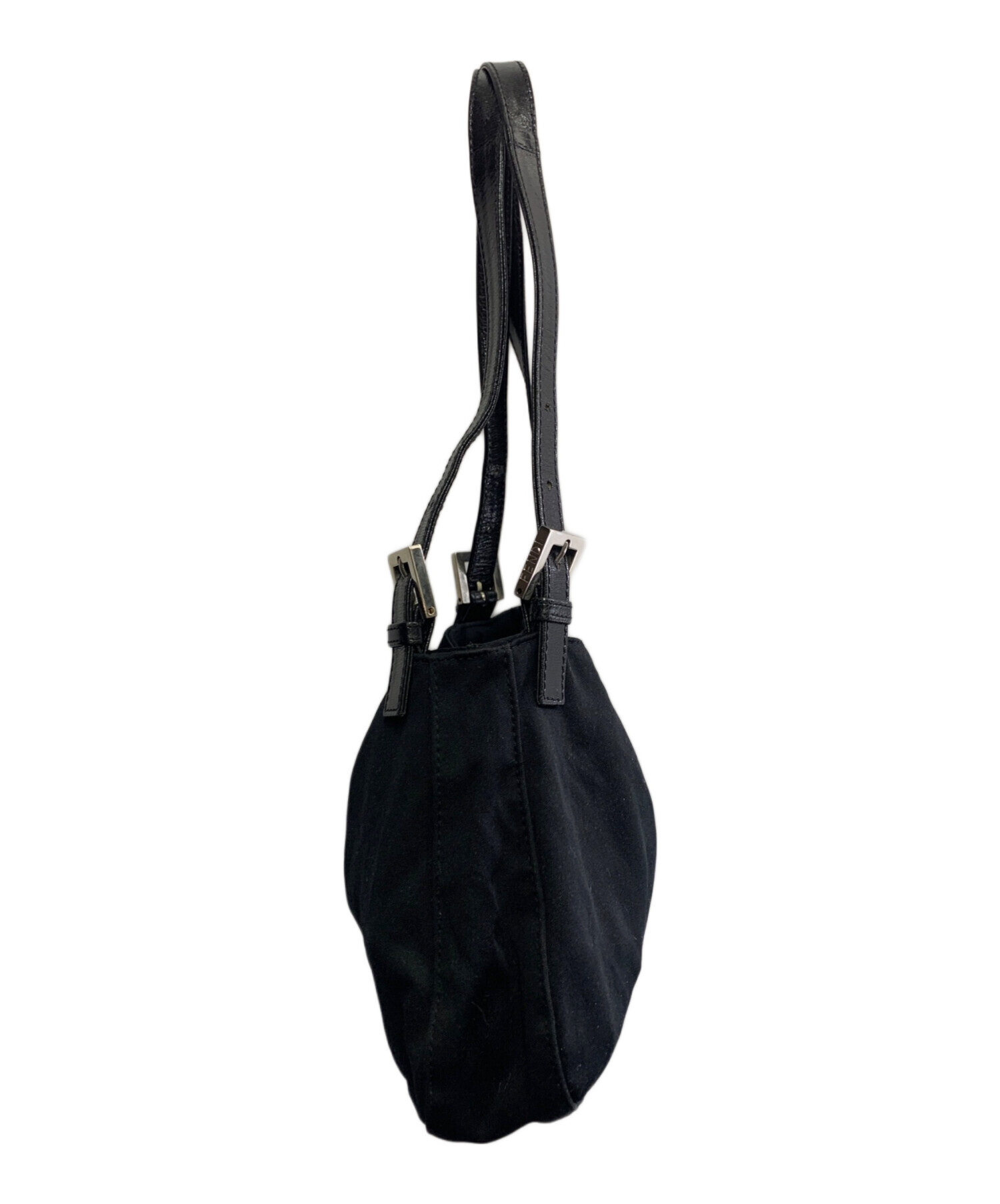 【misa♡】FENDI マンマバケット 黒 スウェード ジャンク品 中古・古着通販】FENDI (フェンディ) FENDI マンマバケット ブラック