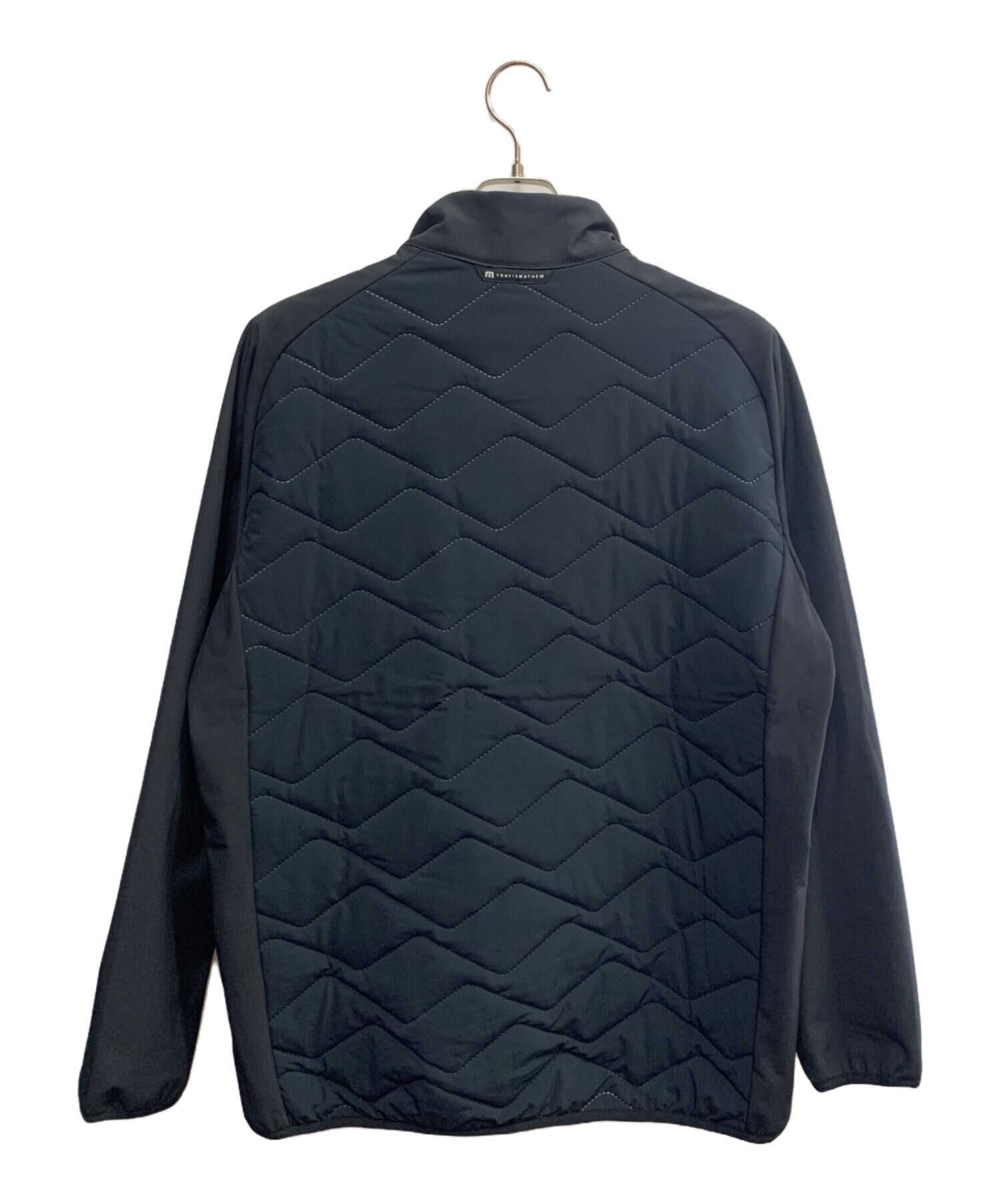 トラヴィスマシュー 刺繍ロゴ ナイロンベスト ダークグレー L 中古・古着通販】TravisMathew (トラヴィスマシュー) TravisMathew