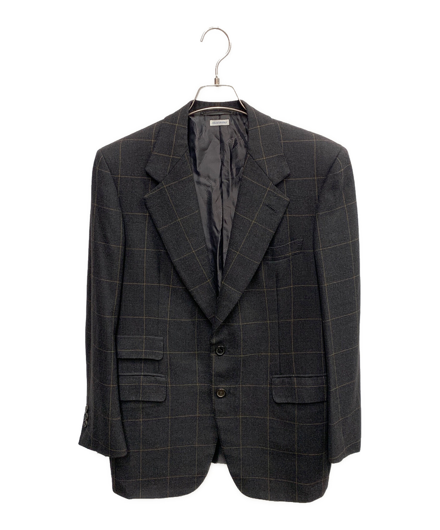 中古・古着通販】BRIONI (ブリオーニ) BRIONI グレー チェック