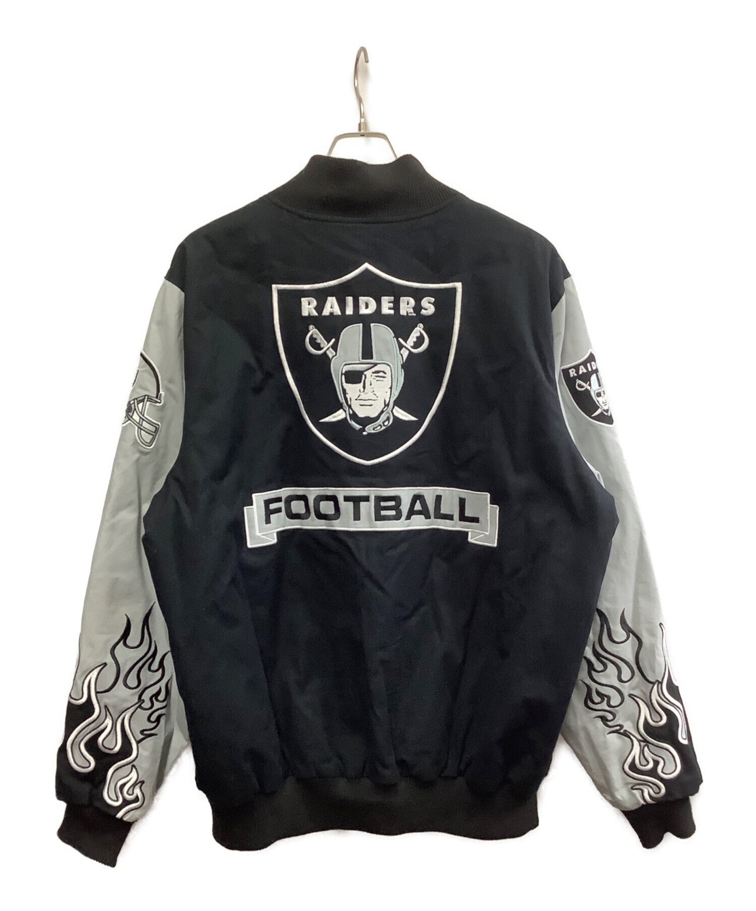 新品 NFL公式 ラスベガス レイダース 4XL リバーシブル スタジャン刺繍 中古・古着通販】NFL (ナショナル・フットボール・リーグ) NFL
