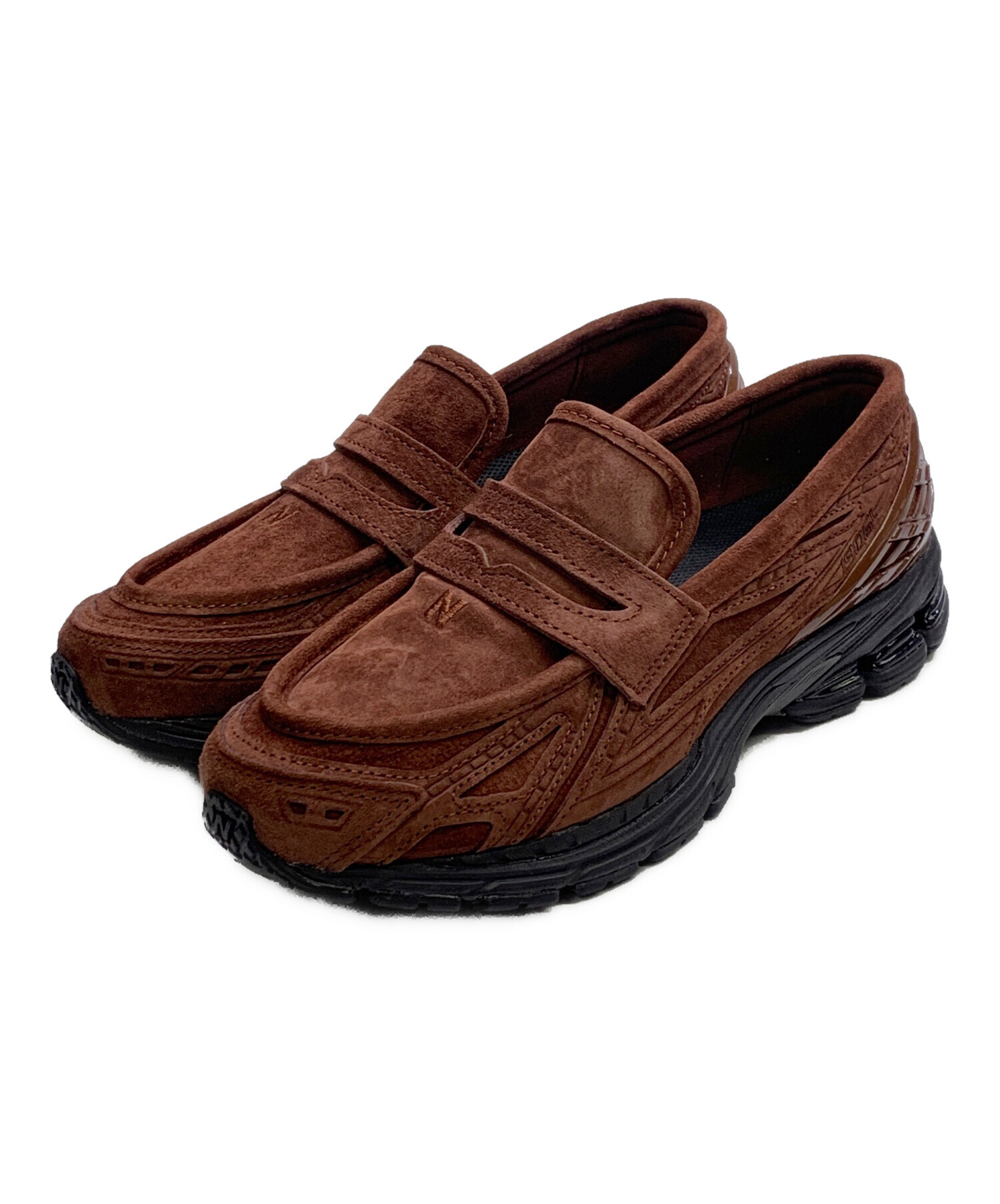 new balance スニーカーローファー　ブラウン 中古・古着通販】NEW BALANCE (ニューバランス) NEW BALANCE ブラウン