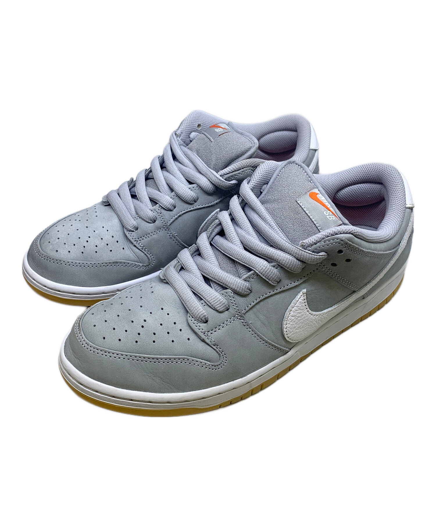 中古・古着通販】NIKE (ナイキ) NIKE グレー×ホワイト スニーカー