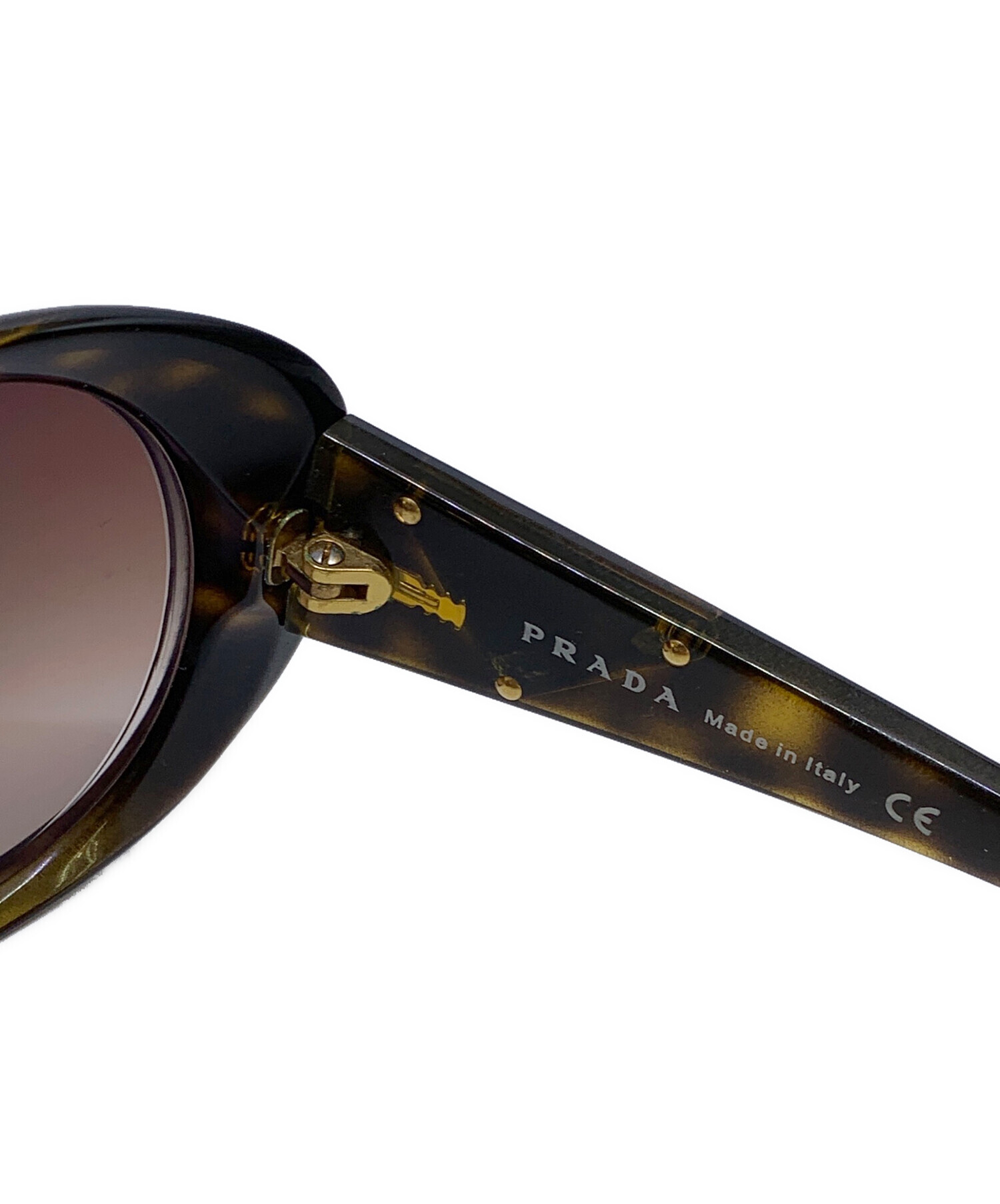 中古・古着通販】PRADA (プラダ) PRADA サングラス ブラウン｜ブランド