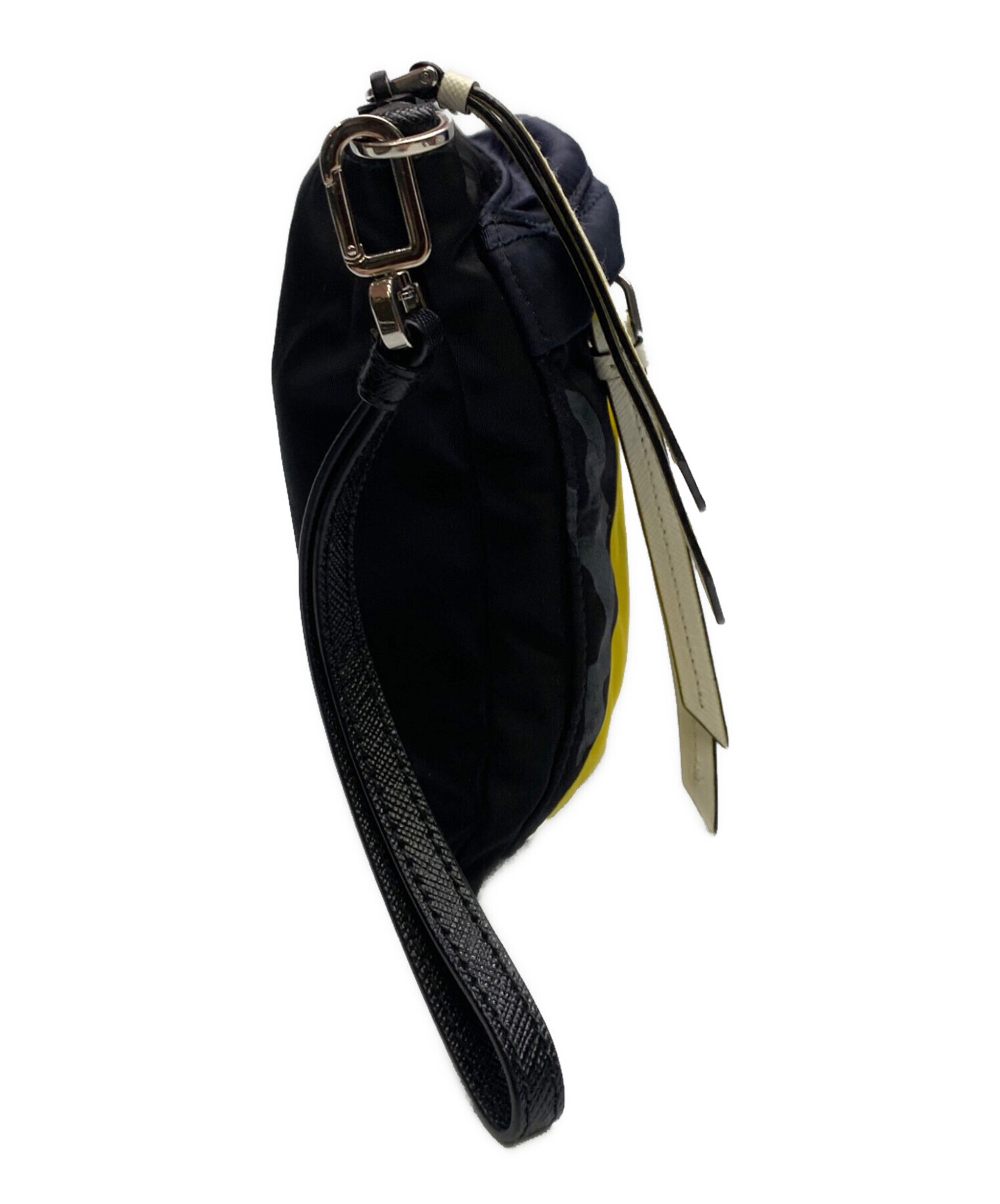 中古・古着通販】PRADA (プラダ) PRADA クラッチバッグ ブラック