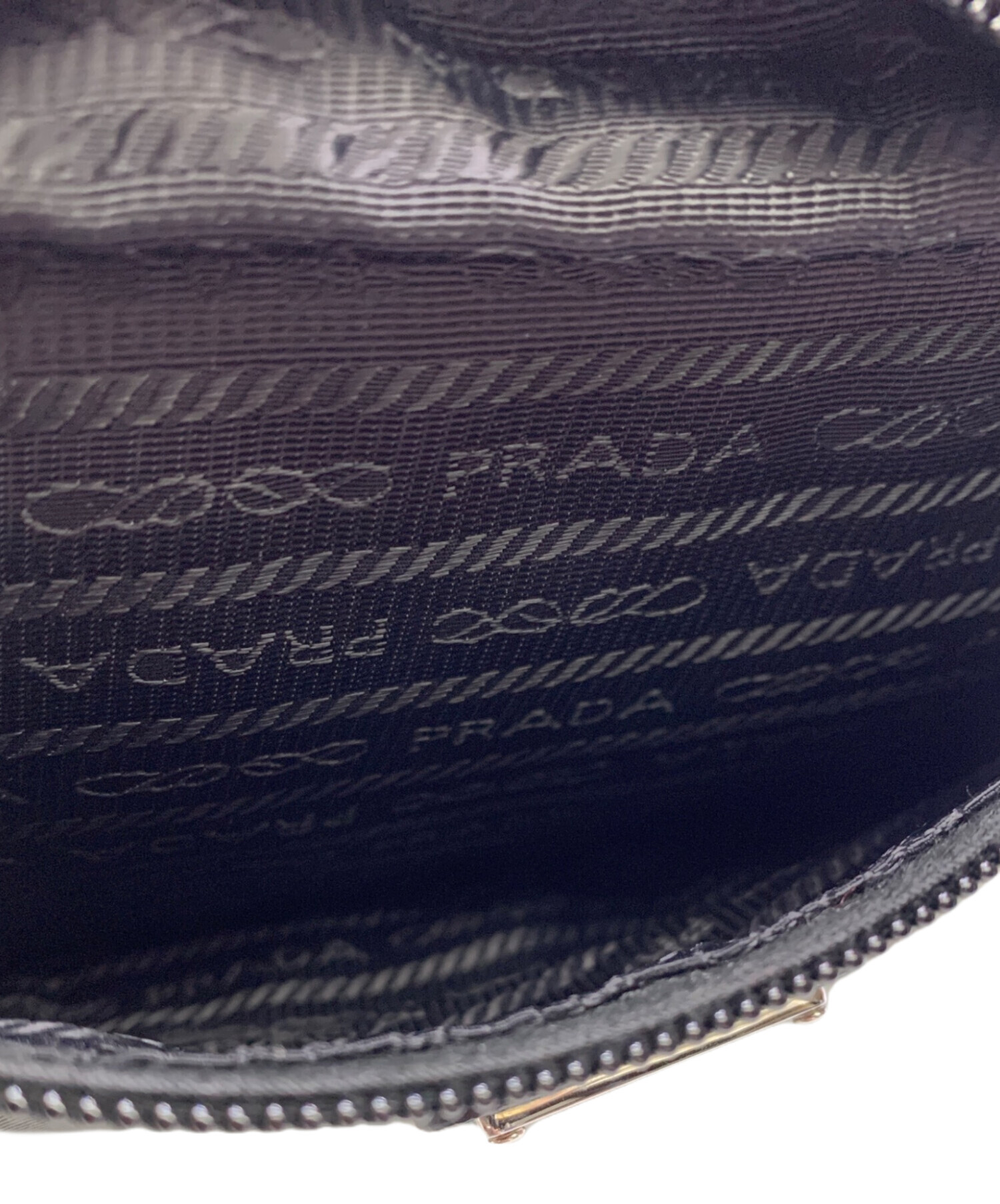 中古・古着通販】PRADA (プラダ) PRADA クラッチバッグ ブラック