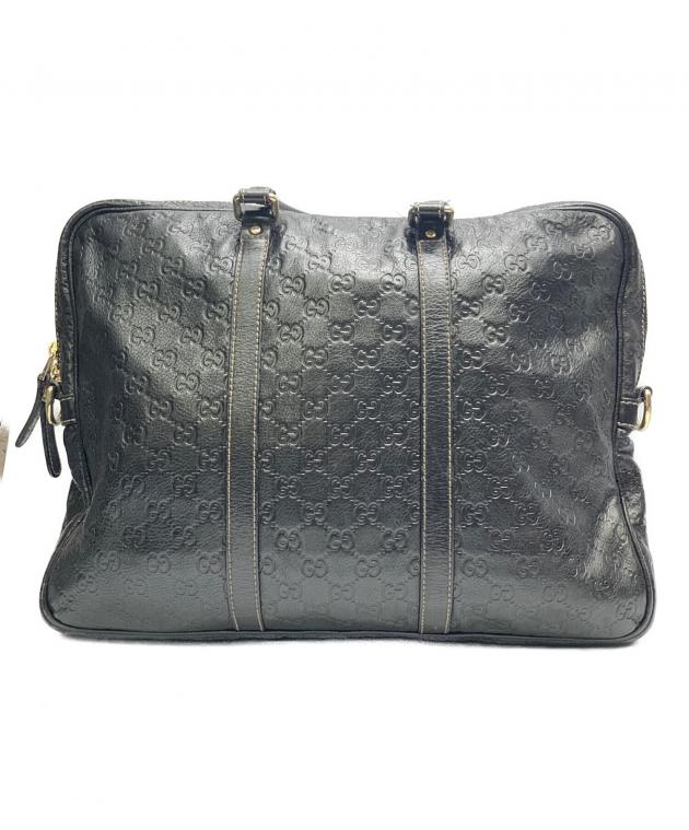 中古・古着通販】GUCCI (グッチ) GUCCI ブラック ブリーフケース