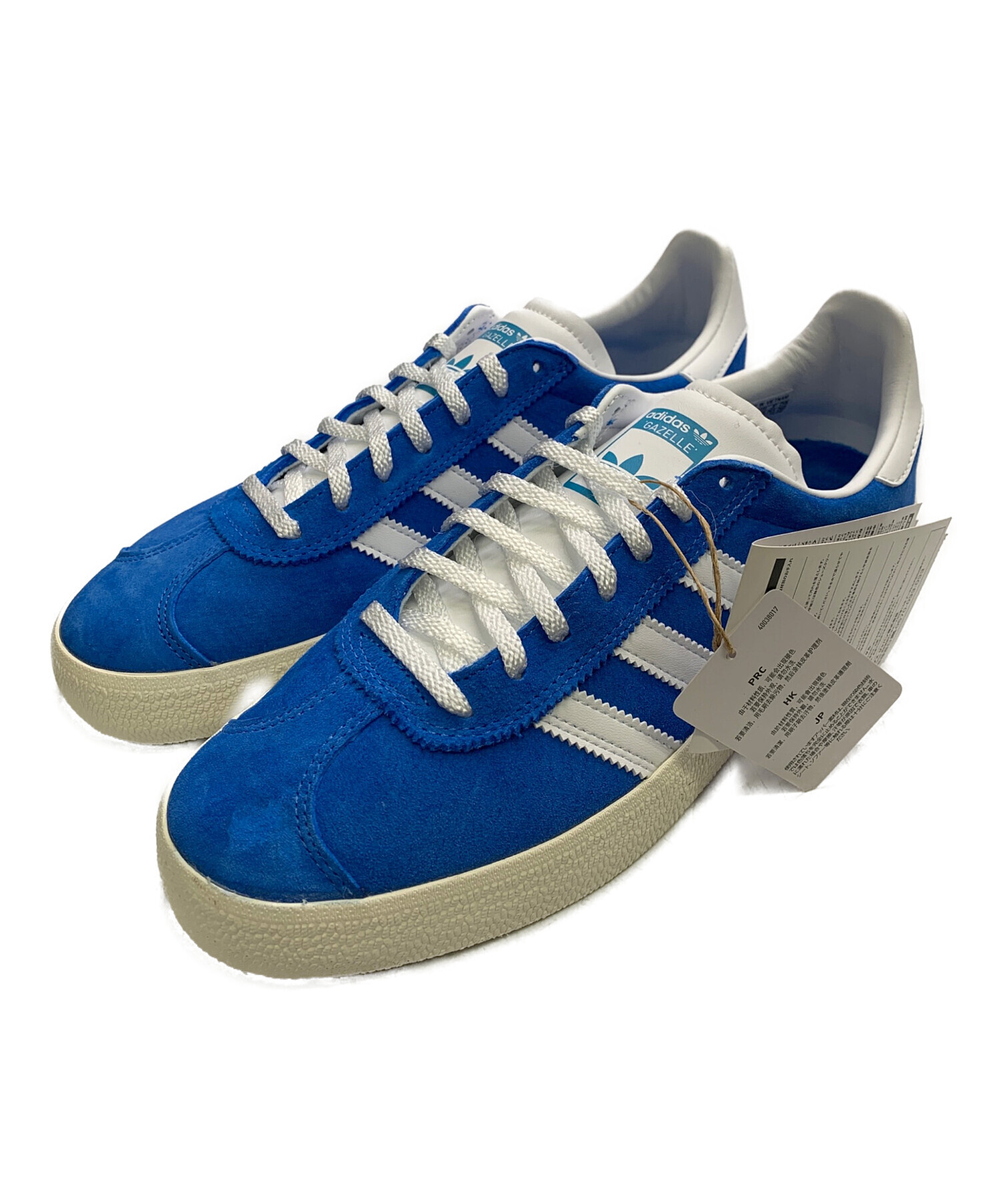 中古・古着通販】adidas (アディダス) adidas ブルー×ホワイト GAZELLE