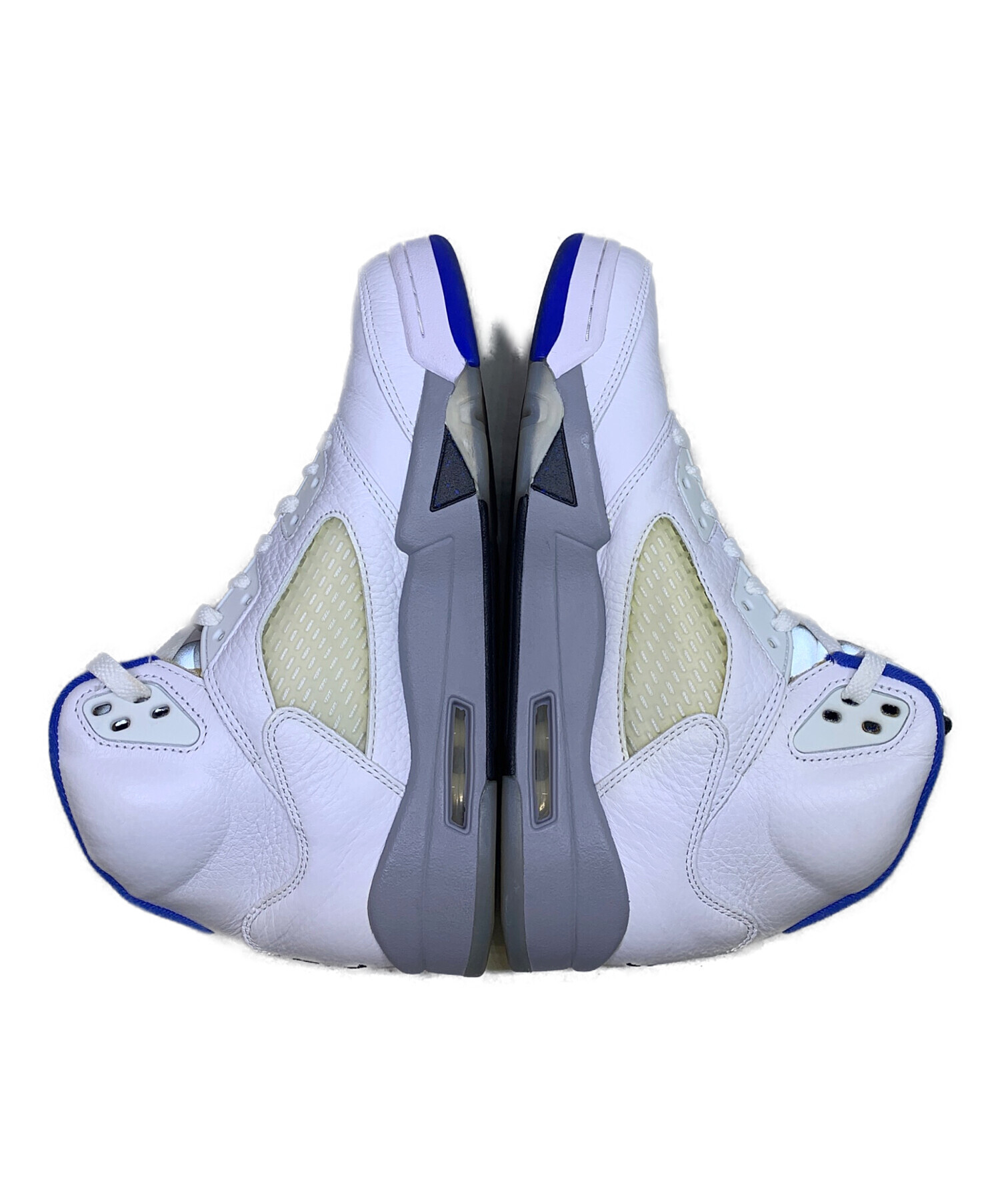 中古・古着通販】NIKE (ナイキ) NIKE ホワイト×ブルー ハイカット 