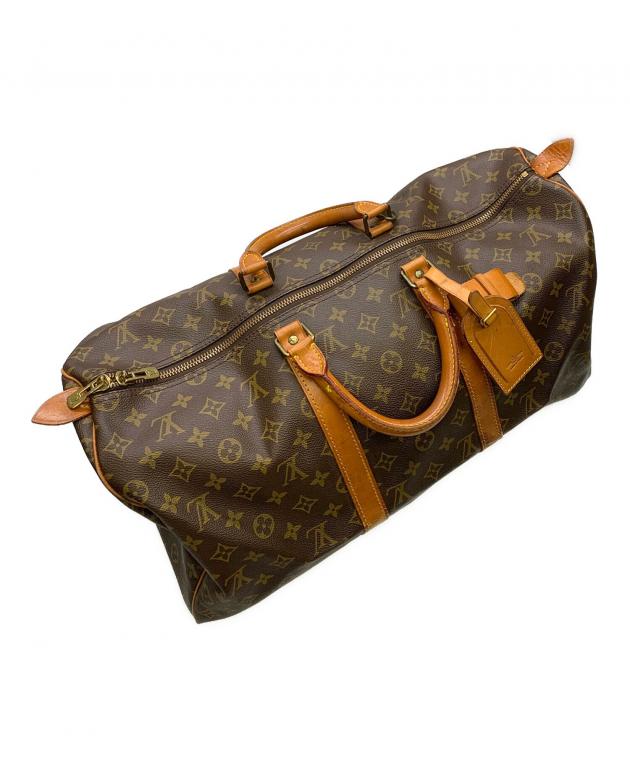 Louis Vuitton ボストンバッグ ブラウン　50 中古・古着通販】LOUIS VUITTON (ルイ ヴィトン) モノグラム キーポル