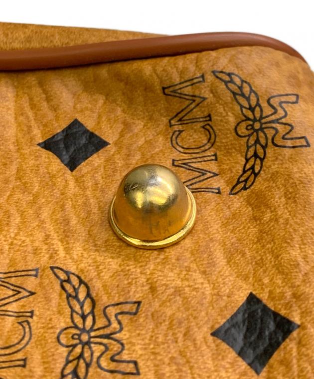 MCM ボストンバッグ 中型 ブラウン 中古・古着通販】MCM (エムシーエム) MCM ヴィセトス ブラウン 2WAY