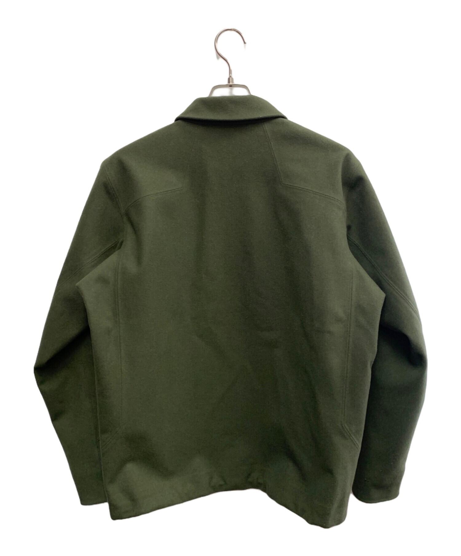 ARC'TERYX オリーブグリーン セーター L/G 中古・古着通販】ARC'TERYX (アークテリクス) SAWYER WOOL OVERSHIRT