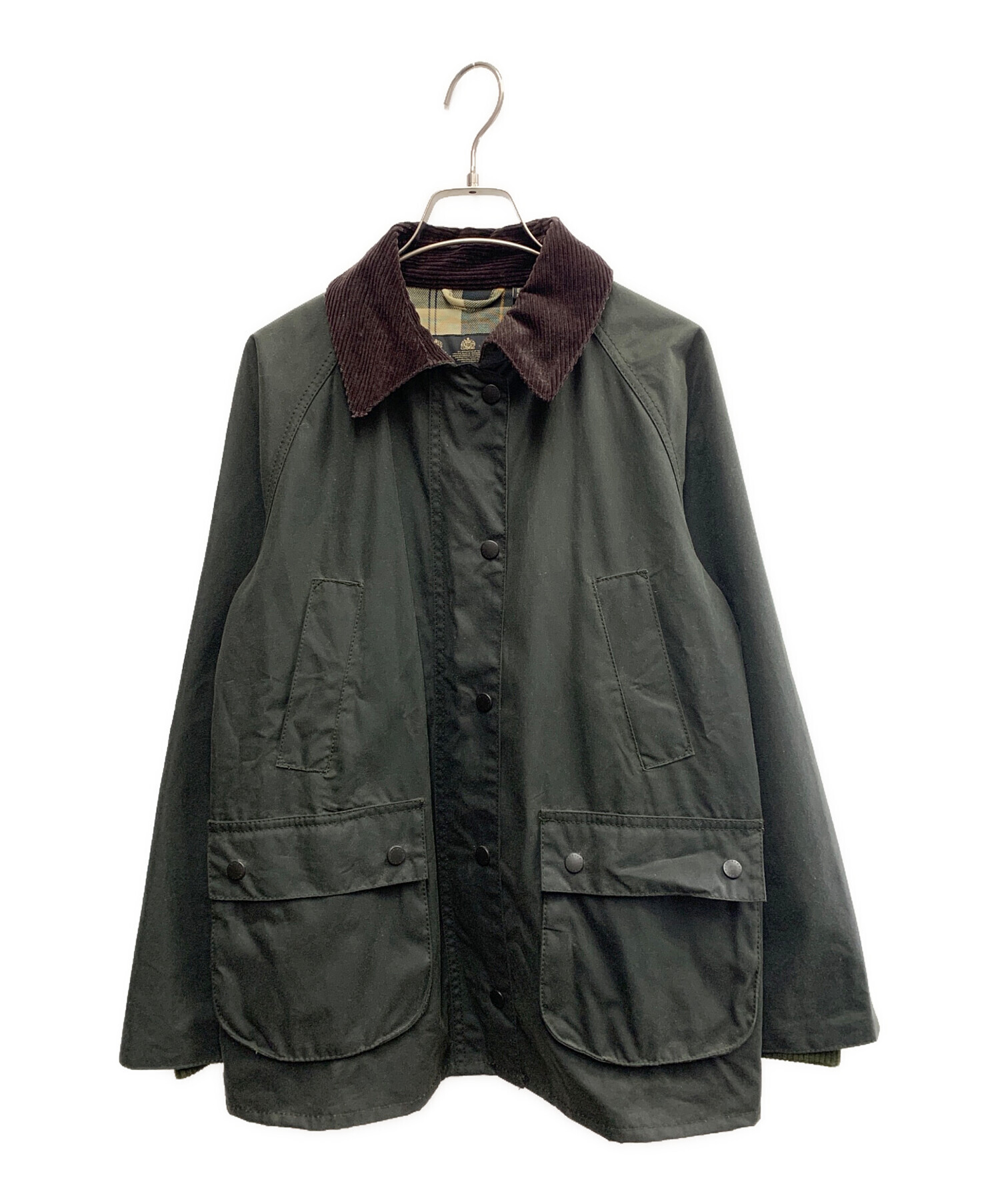 Barbour オイルドジャケット　古着　バブアー　ユーロ古着 中古・古着通販】Barbour (バブアー) オイルドジャケット オリーブ