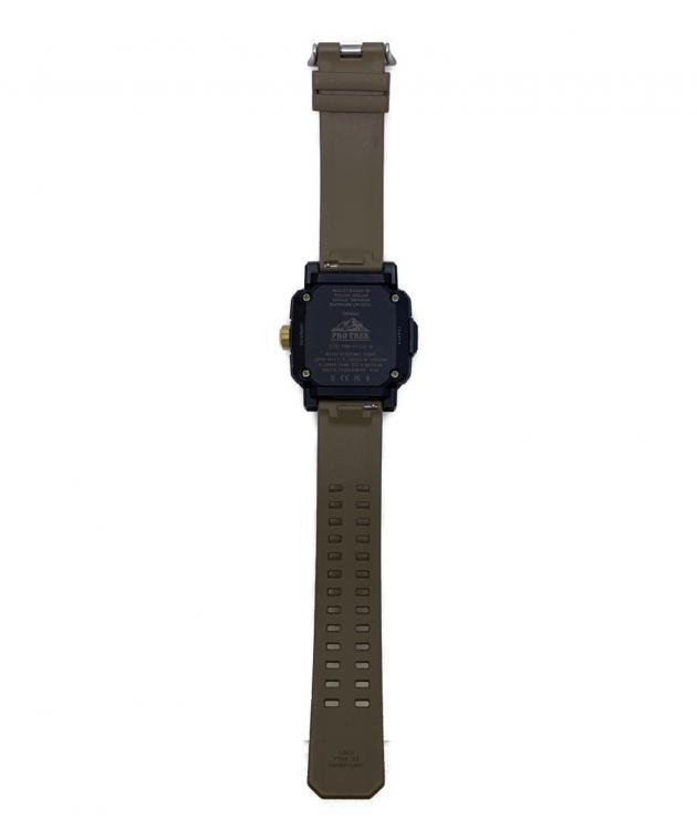 中古・古着通販】CASIO (カシオ) プロトレック 電波ソーラー デジアナ 