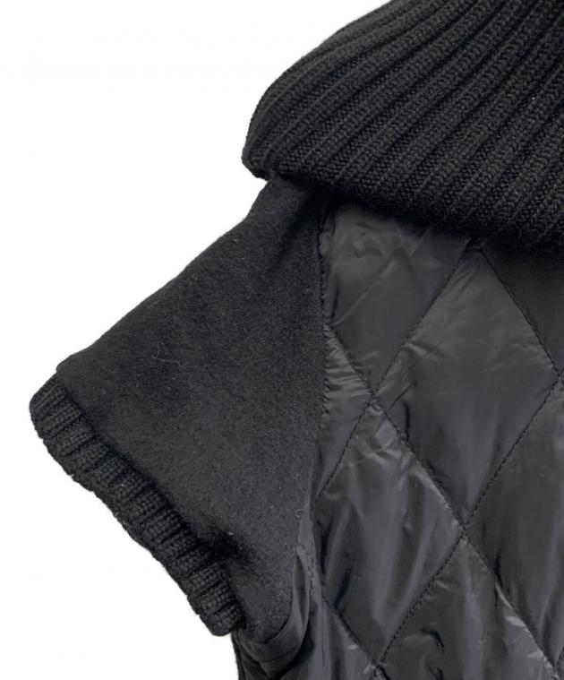 タグ付き未使用✨モンクレール　　　ワンピース　キルティング　ブラック近年モデル 中古・古着通販】MONCLER (モンクレール) MONCLER キルティング