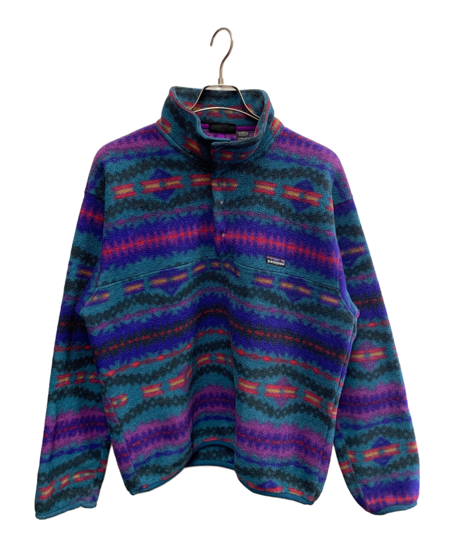 美品パタゴニア patagonia スナップT シンチラ パープル ビッグサイズ 中古・古着通販】Patagonia (パタゴニア) Patagonia シンチラスナップT