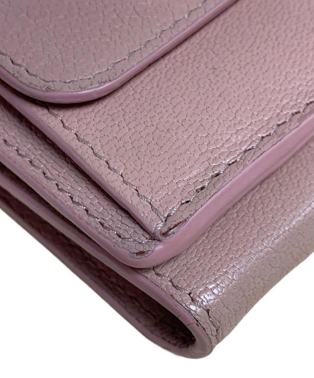 中古・古着通販】MIU MIU (ミュウミュウ) MIU MIU ピンク 3つ折り財布