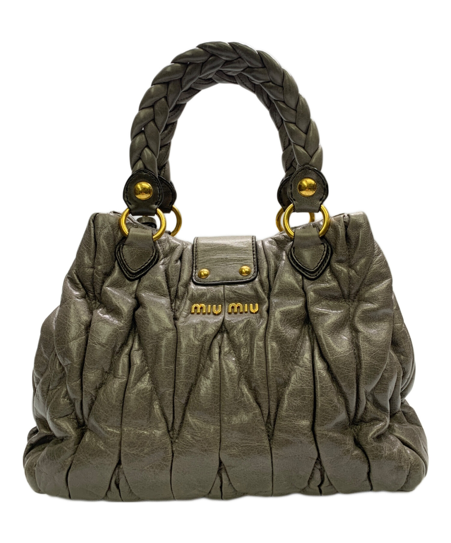 中古・古着通販】MIU MIU (ミュウミュウ) マテラッセ 2WAYバッグ