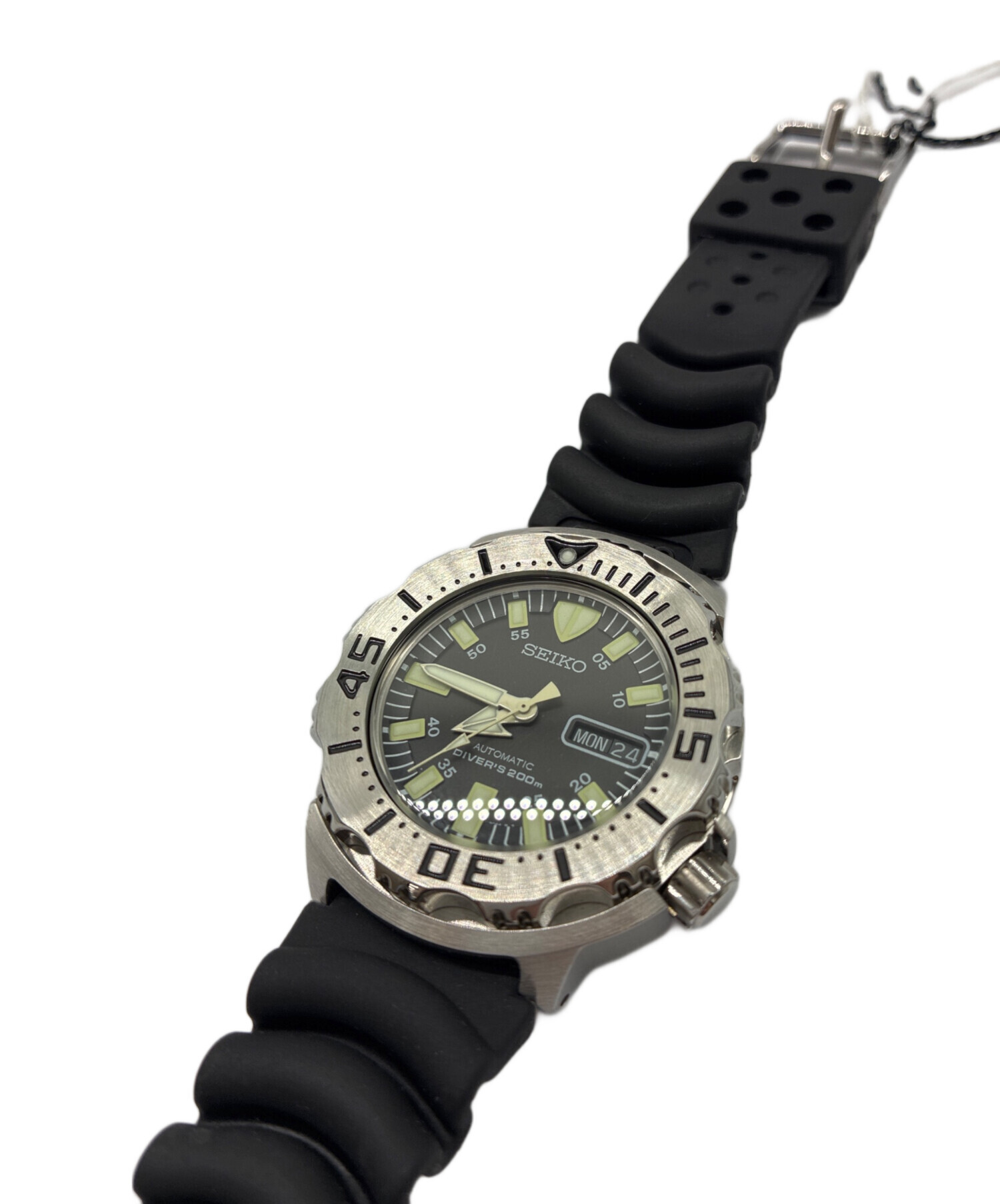 【希少】SEIKO Automatic DIVER'S ブラックモンスター 中古・古着通販】SEIKO (セイコー) ブラックモンスター 自動巻き