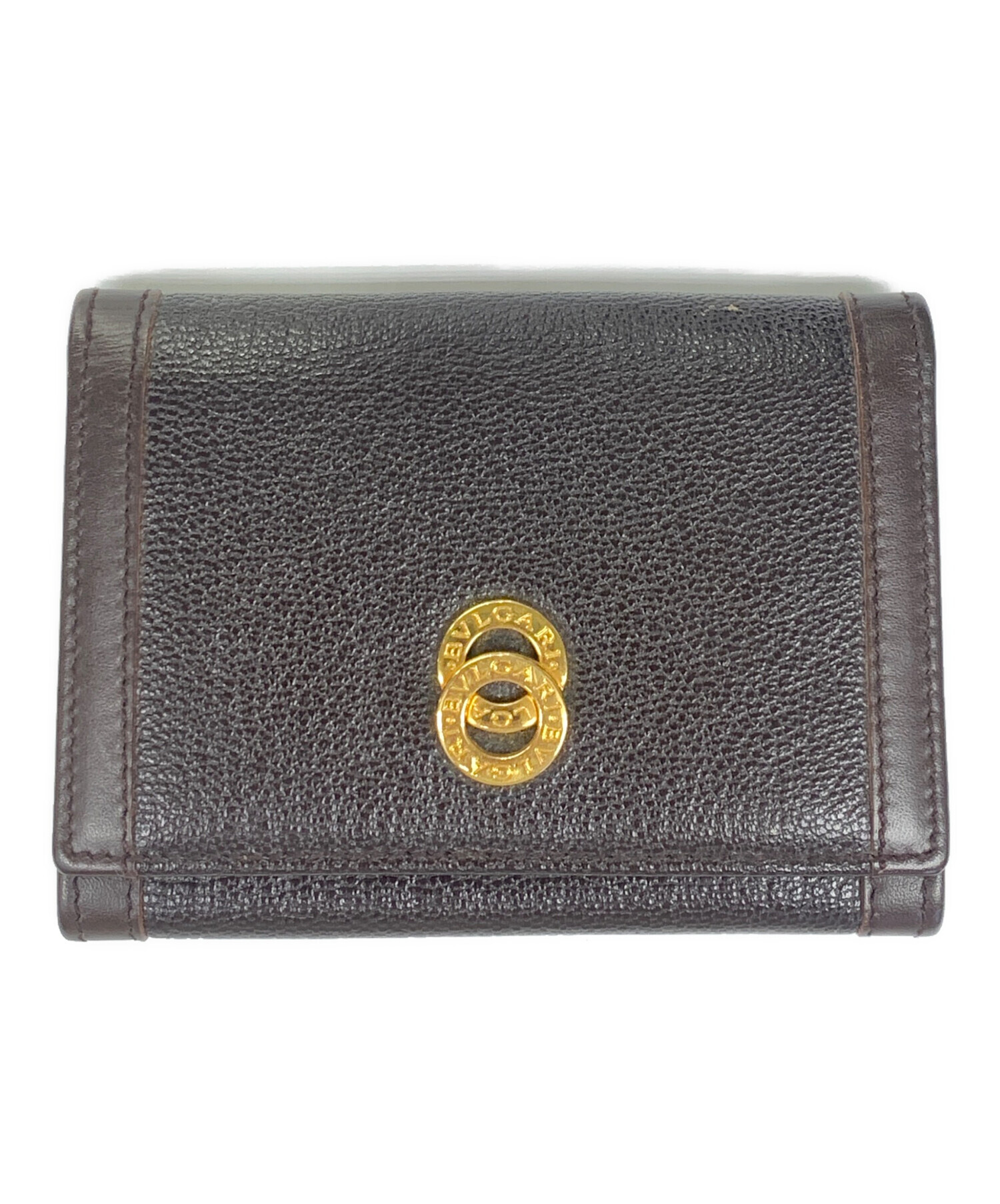 中古・古着通販】BVLGARI (ブルガリ) BVLGARI ブラウン カードケース