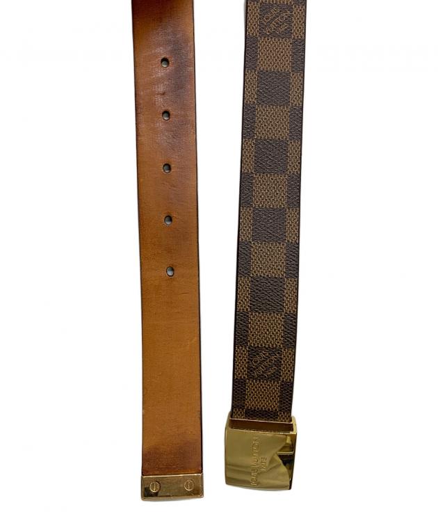 Louis Vuitton ダミエ・キャンバス ベルト箱あり目立った傷なし Louis Vuitton ダミエ・キャンバス ベルト箱あり目立った傷なし Louis