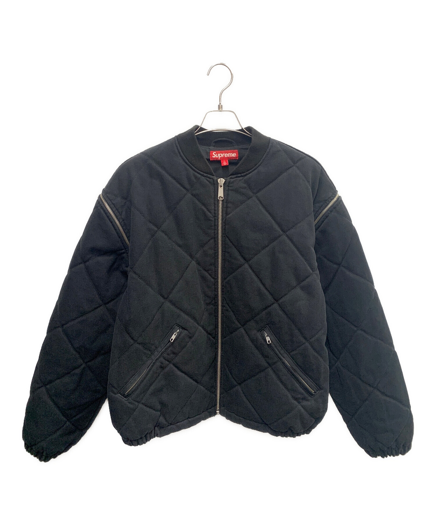 メンズ Supremeシュプリーム Chains Quilted Jacket チェーン