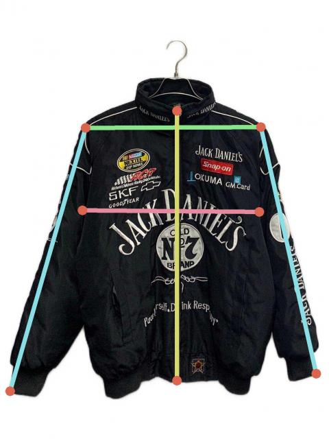 ゆ*け様 レーシングジャケット JACKDANIELS 中古・古着通販】JACK DANIEL (ジャックダニエル) JACK DANIEL