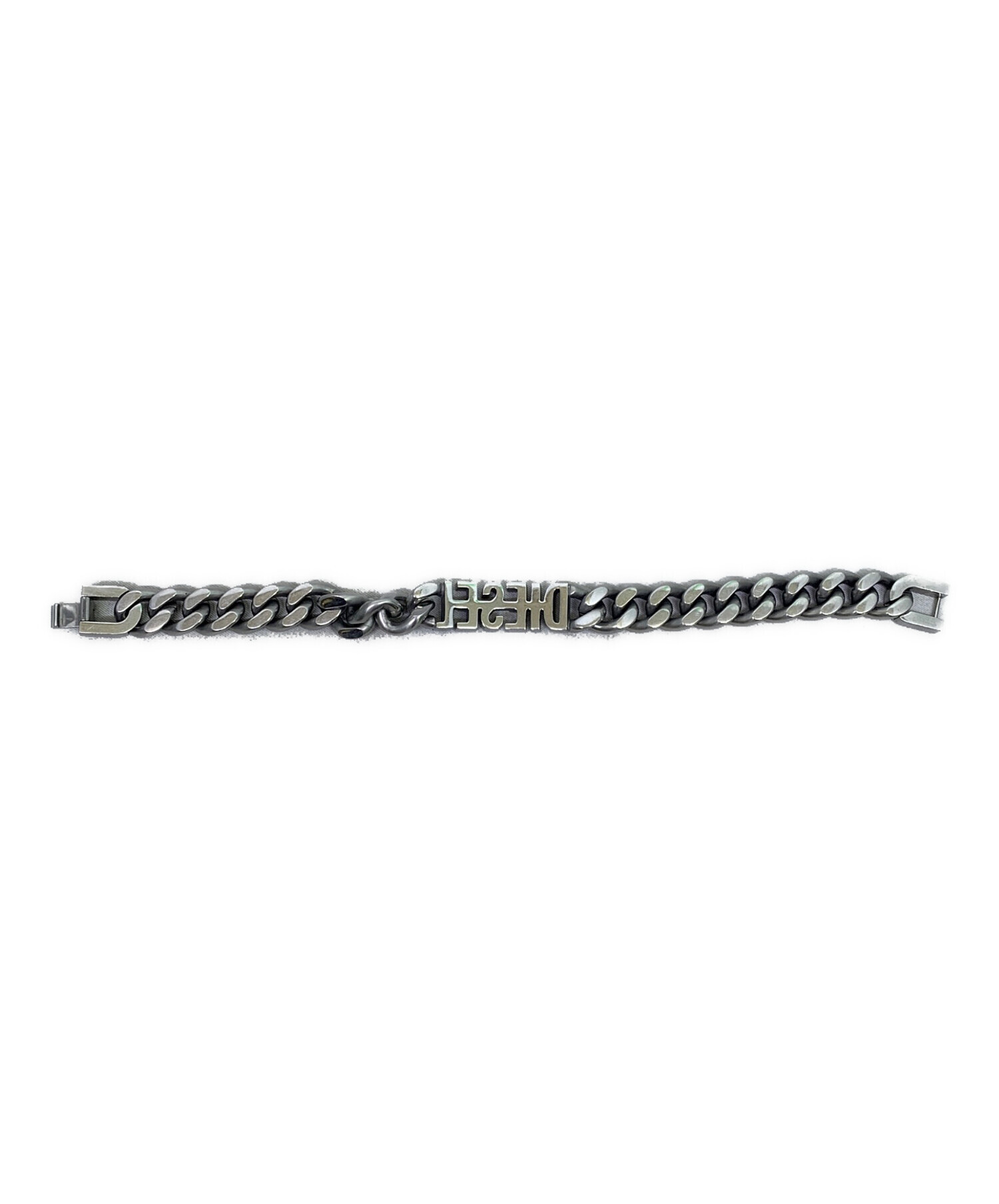 【新品未使用品】DIESEL ブレスレット 中古・古着通販】DIESEL (ディーゼル) DIESEL ブレスレット シルバー