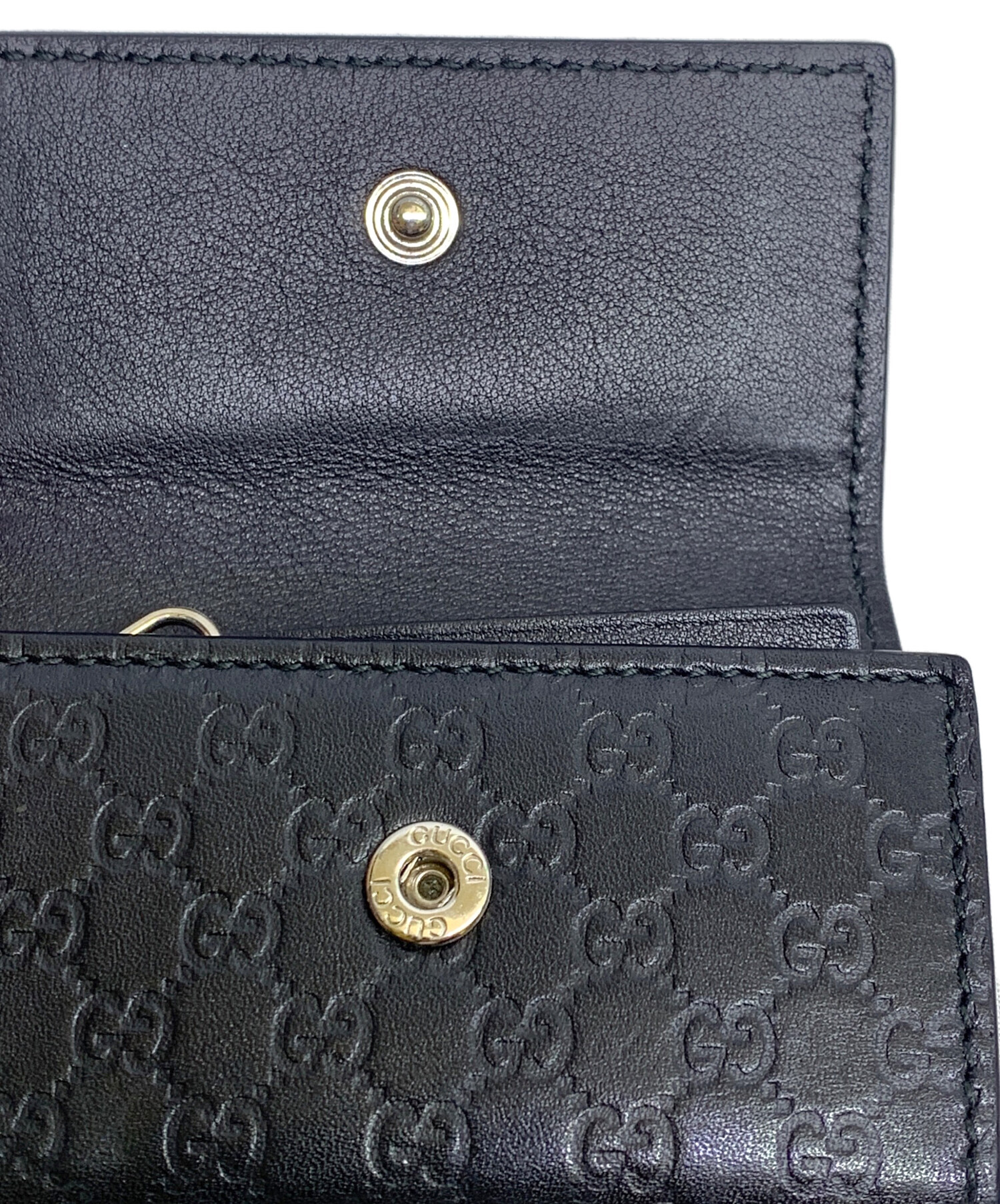 中古・古着通販】GUCCI (グッチ) GUCCI ブラック キーケース ブラック