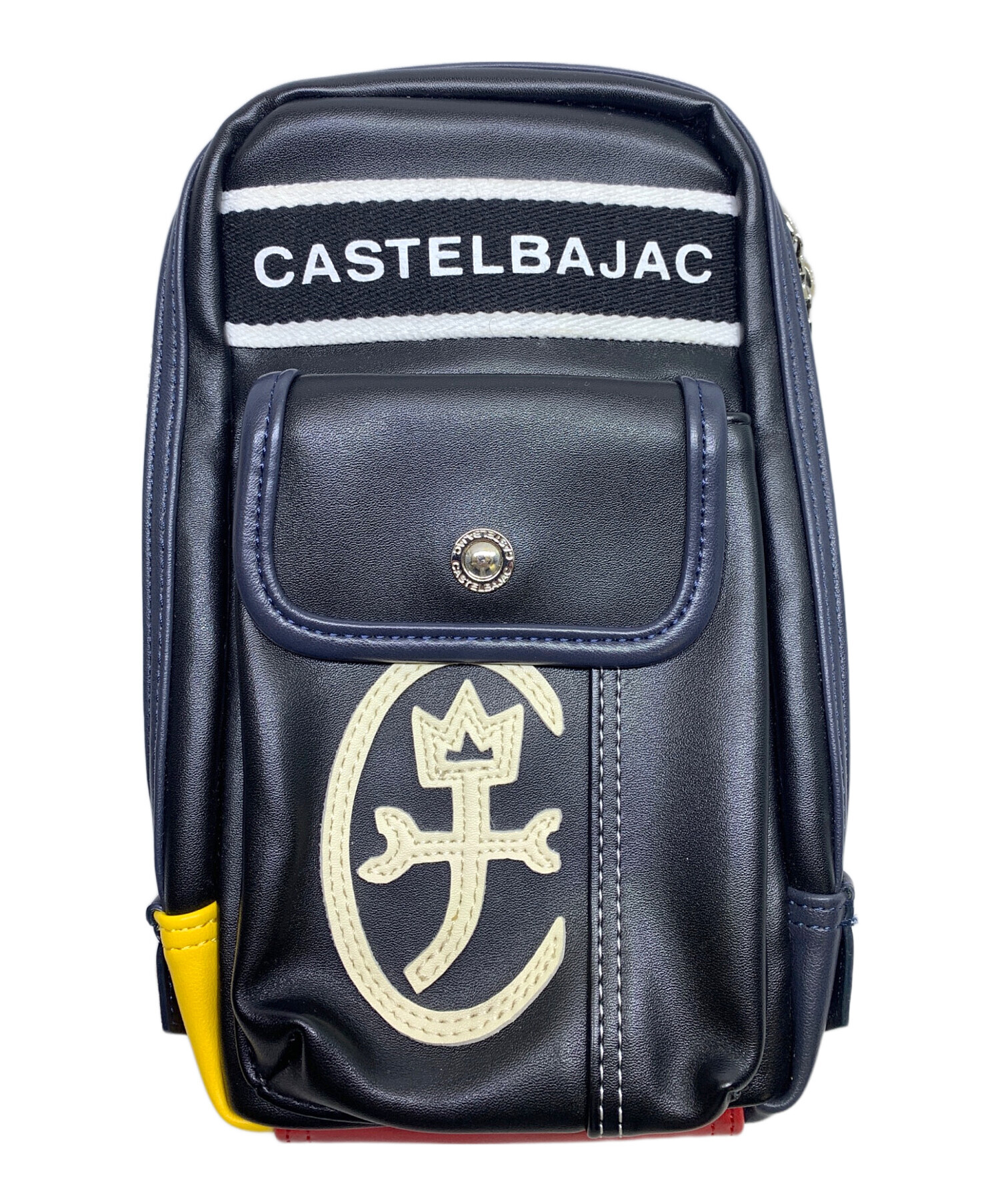 【新品】カステルバジャック　ジャーニー ボディバッグ 　紺　15,400円 中古・古着通販】CASTELBAJAC (カステルバジャック) CASTELBAJAC