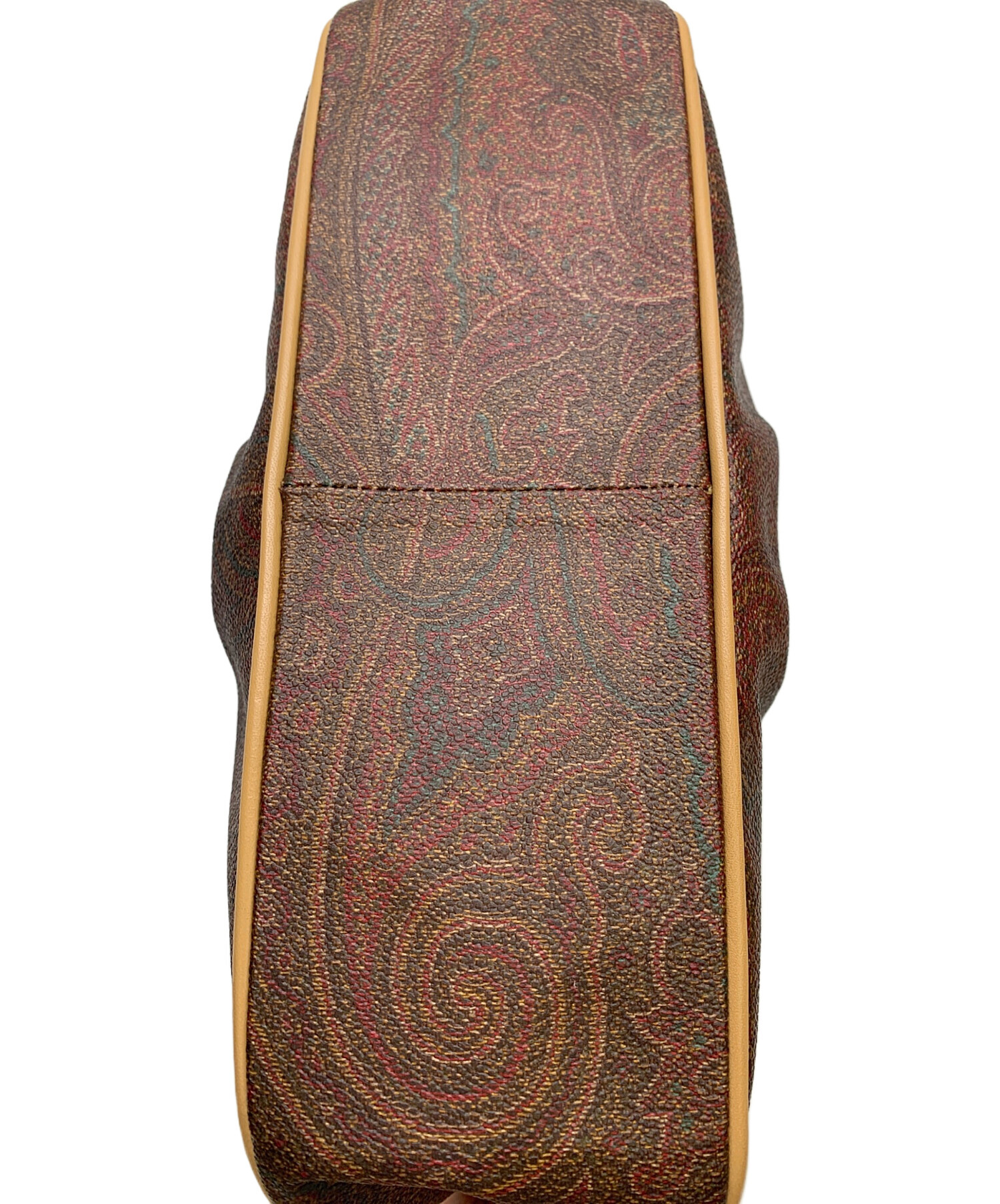 希少！ETRO良品“高級感大！本革使用、上品‼️レトロ&ビンテージキャディB 中古・古着通販】ETRO (エトロ) ETRO ブラウン×ベージュ ワン