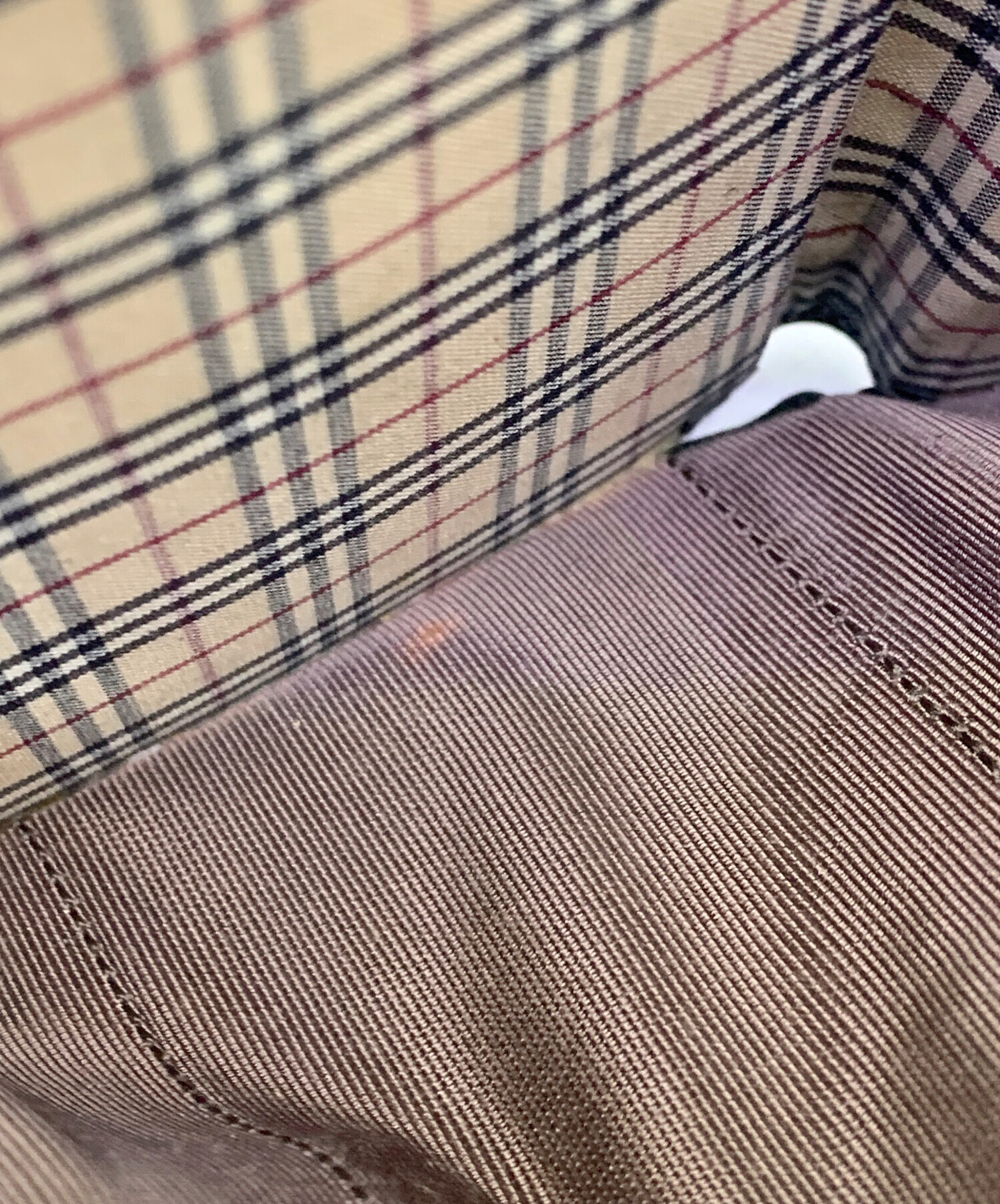 中古・古着通販】BURBERRY (バーバリー) BURBERRY ブラック 3つ折り
