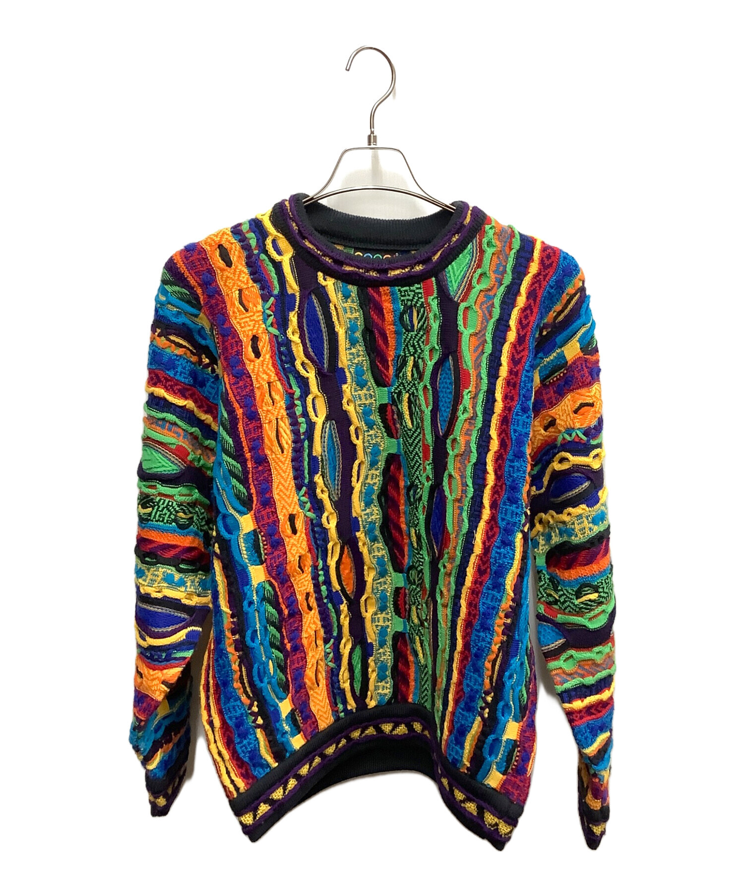 中古・古着通販】Coogi (クージー) COOGI マルチカラー 厚手ニット