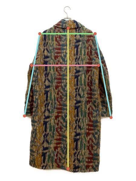 美品　MISSONI ミッソーニ　リバーシブル　コート　ダウン　ブラウン 中古・古着通販】MISSONI (ミッソーニ) リバーシブルジャケット