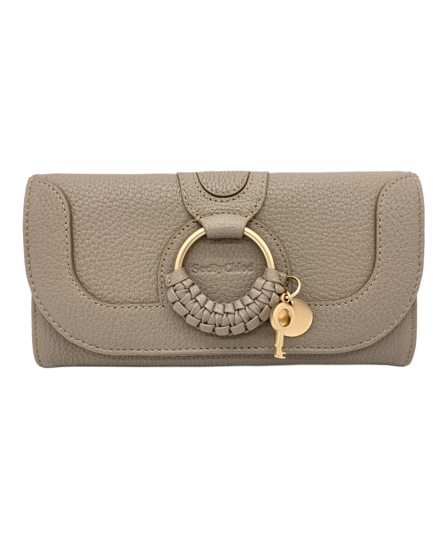 中古・古着通販】SEE BY CHLOE (シーバイクロエ) 長財布 グレー