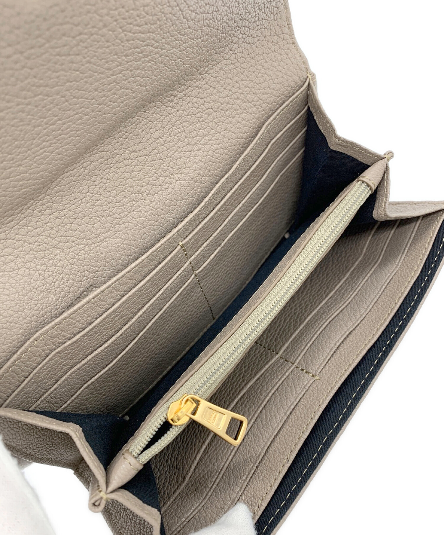 中古・古着通販】SEE BY CHLOE (シーバイクロエ) 長財布 グレー