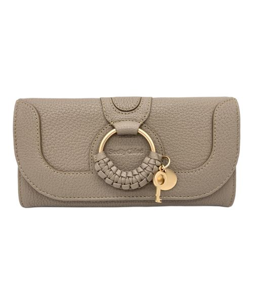 中古・古着通販】SEE BY CHLOE (シーバイクロエ) 長財布 グレー