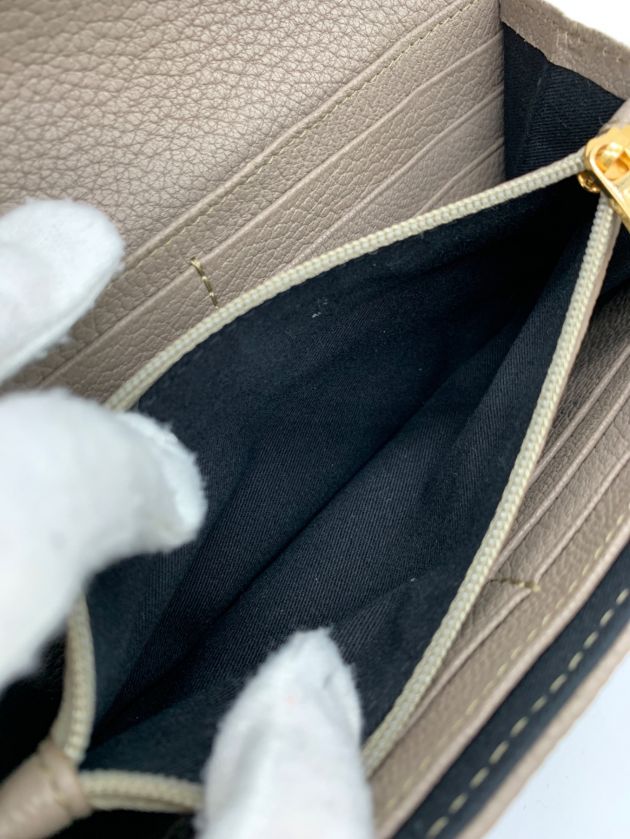 中古・古着通販】SEE BY CHLOE (シーバイクロエ) 長財布 グレー