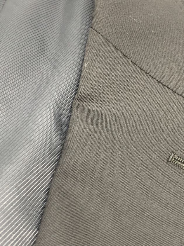 定価13万　アルチザン　セットアップスーツ　シルバー　シルク100% 2B M 中古・古着通販】ARTISAN (アルチザン) セットアップスーツ ブラック