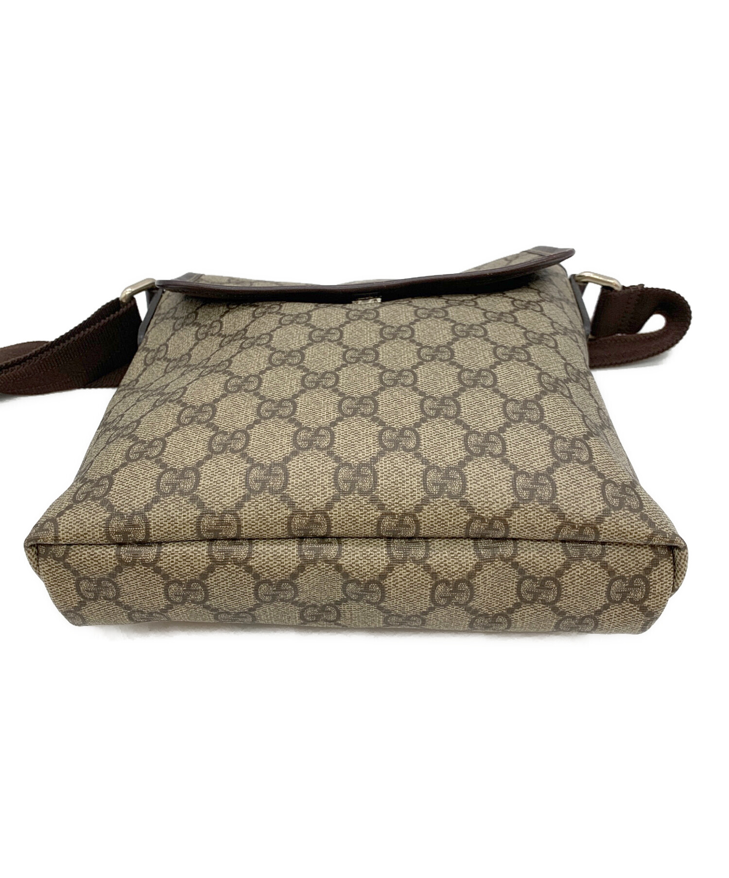 中古・古着通販】GUCCI (グッチ) ショルダーバッグ ベージュ×ブラウン