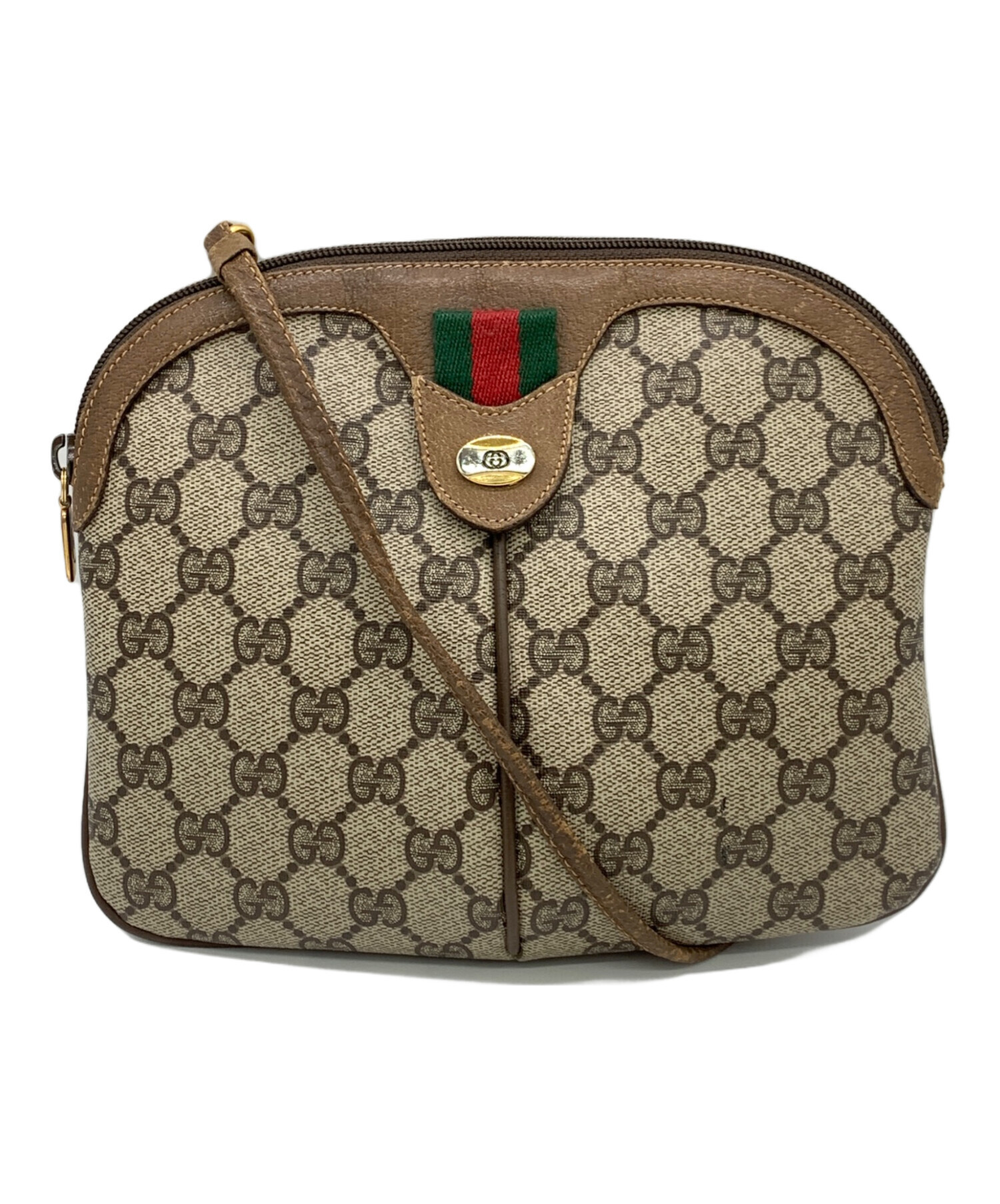 中古・古着通販】GUCCI (グッチ) ショルダーバッグ ブラウン｜ブランド