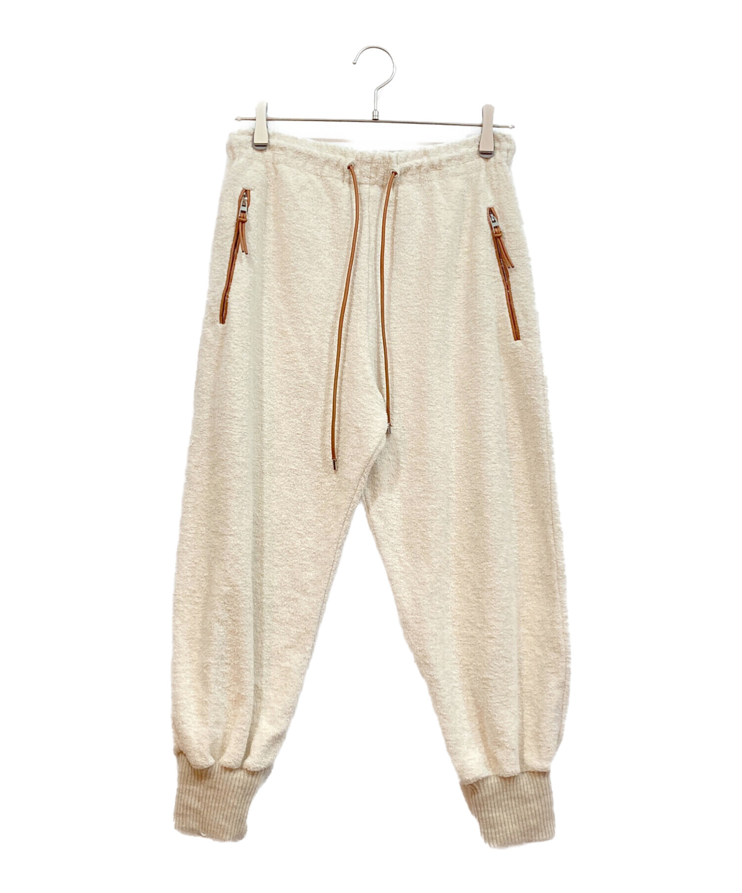 中古・古着通販】LOEWE (ロエベ) コットンスウェットパンツ ホワイト 