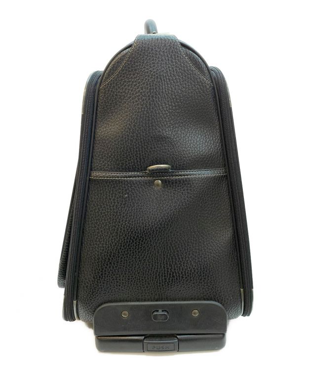 MONTBLANC キャリー型 ボストンバッグ ブラック レザー MONTBLANC キャリー型 ボストンバッグ ブラック レザー