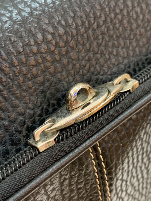 MONTBLANC キャリー型 ボストンバッグ ブラック レザー 中古・古着通販】MONTBLANC (モンブラン) ボストンキャリーバッグ