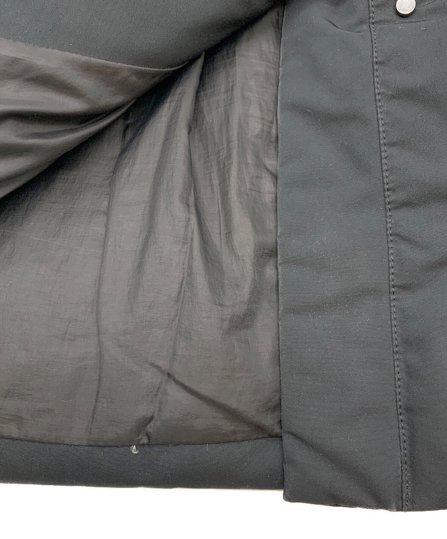 中古・古着通販】IENA (イエナ) フレンチダウンコート ブラック サイズ