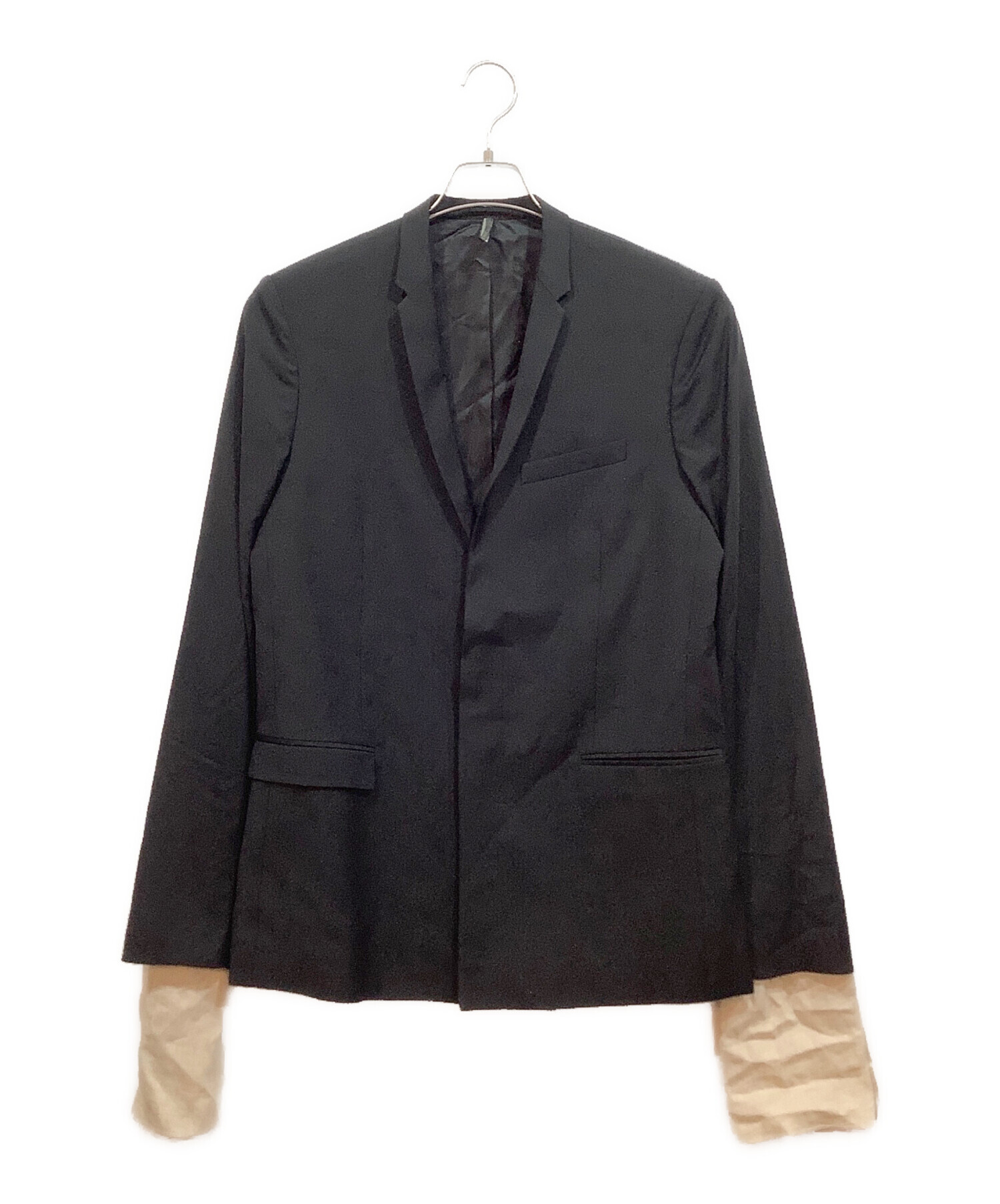 最安値 Dior テーラードジャケット ブラック 48 クリス期 中古・古着通販】Christian Dior (クリスチャン ディオール