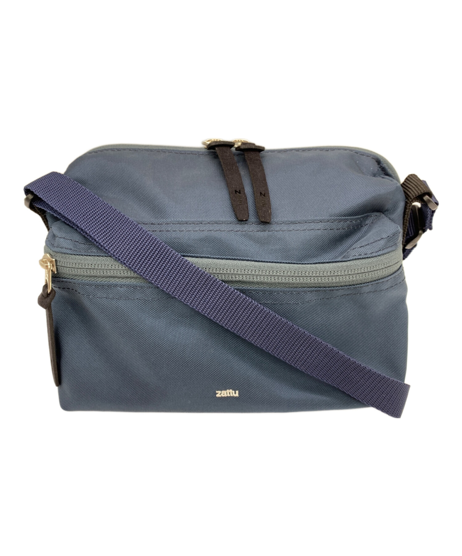 中古・古着通販】zattu (ザッツ) ショルダーバッグ ブルー｜ブランド 
