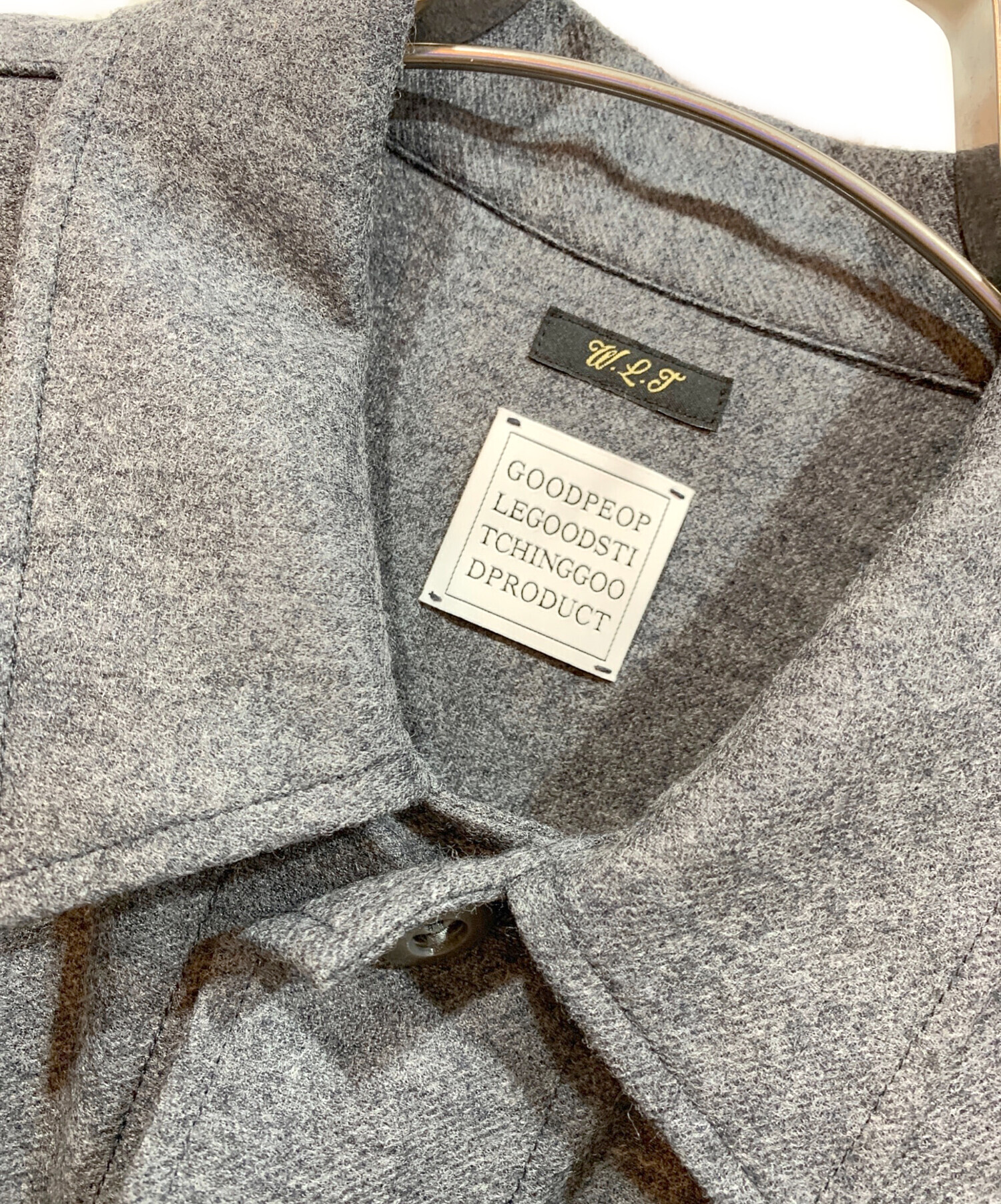 極美品アダムエロペWLTミリタリーフライトジャケットM グレーワイルドライフ 極美品アダムエロペWLTミリタリーフライトジャケットM グレーワイルド